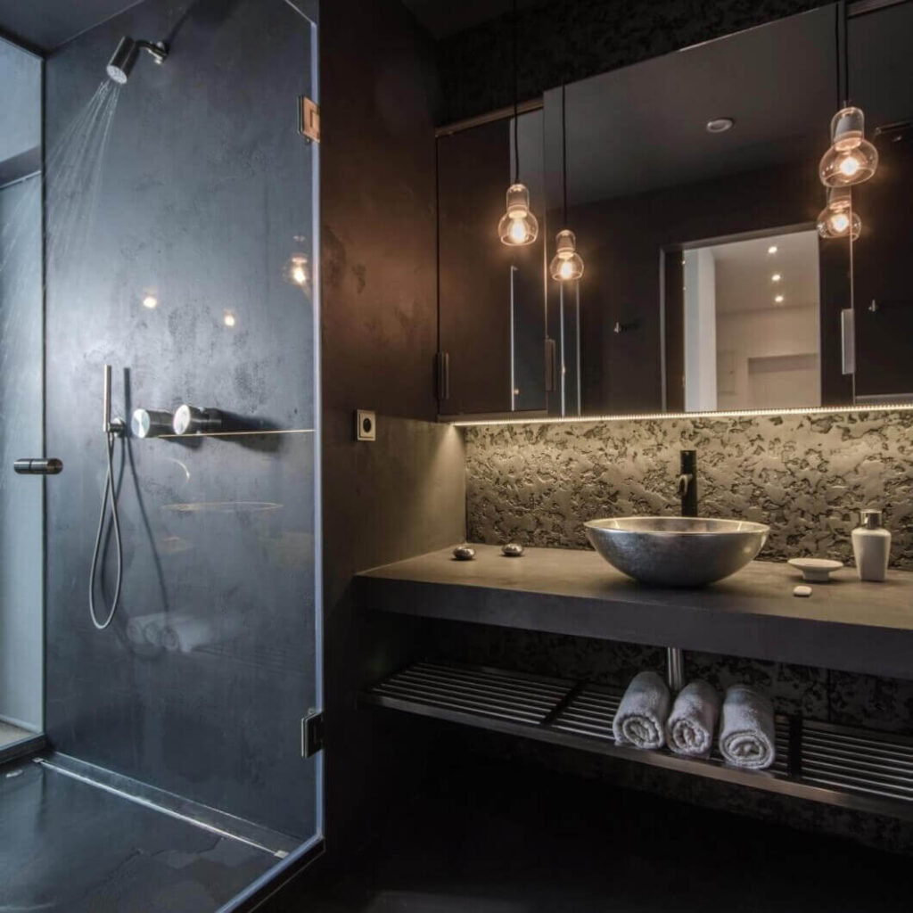 Bathroom vanity (sink + countertop)