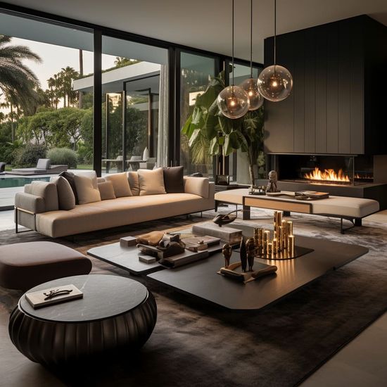 Living Room by Interior Designers.